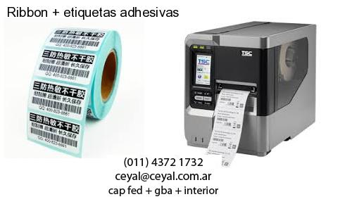 Ribbon   etiquetas adhesivas