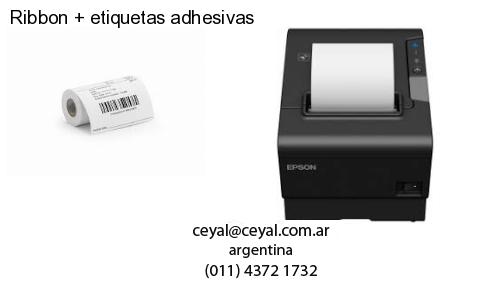 Ribbon   etiquetas adhesivas