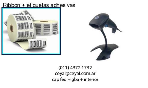 Ribbon   etiquetas adhesivas