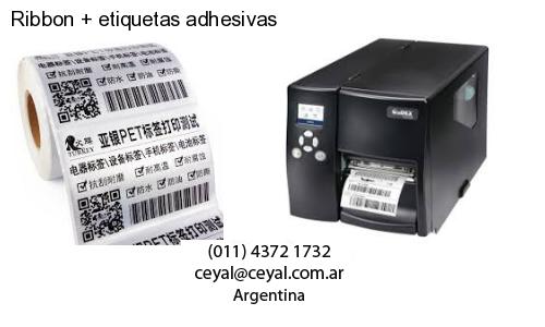 Ribbon   etiquetas adhesivas
