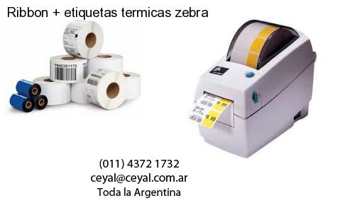 Ribbon   etiquetas termicas zebra