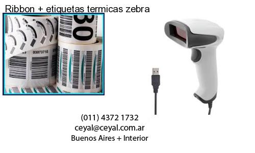 Ribbon   etiquetas termicas zebra