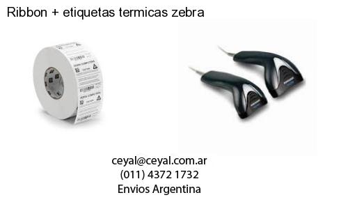 Ribbon   etiquetas termicas zebra