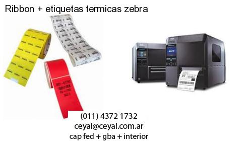 Ribbon   etiquetas termicas zebra