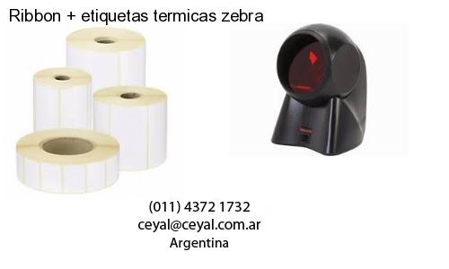 Ribbon   etiquetas termicas zebra
