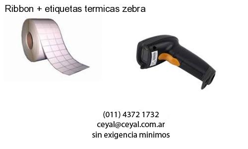 Ribbon   etiquetas termicas zebra