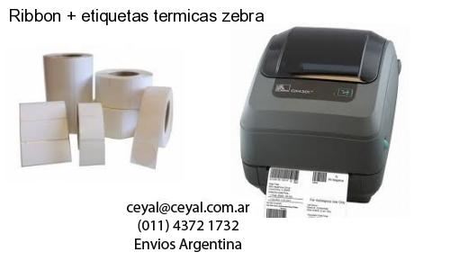 Ribbon   etiquetas termicas zebra