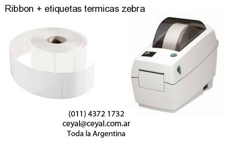 Ribbon   etiquetas termicas zebra