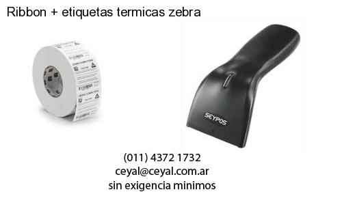 Ribbon   etiquetas termicas zebra