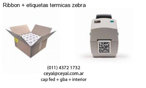Ribbon   etiquetas termicas zebra