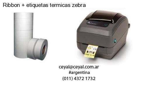 Ribbon   etiquetas termicas zebra