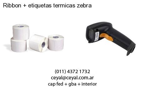 Ribbon   etiquetas termicas zebra