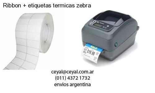 Ribbon   etiquetas termicas zebra