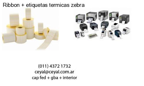 Ribbon   etiquetas termicas zebra