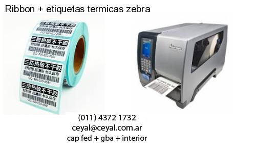 Ribbon   etiquetas termicas zebra