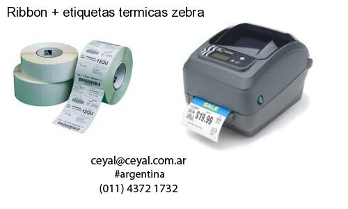 Ribbon   etiquetas termicas zebra