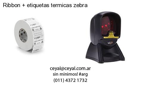 Ribbon etiquetas termicas zebra