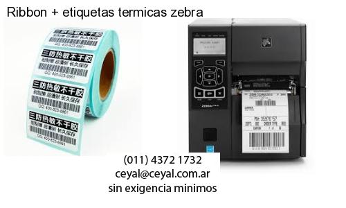 Ribbon   etiquetas termicas zebra