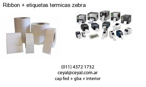 Ribbon   etiquetas termicas zebra