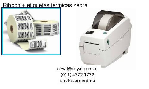 Ribbon   etiquetas termicas zebra