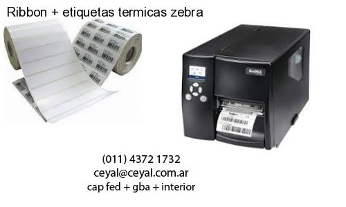Ribbon   etiquetas termicas zebra