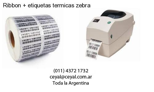 Ribbon   etiquetas termicas zebra