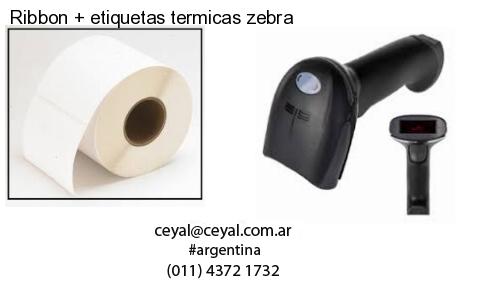 Ribbon   etiquetas termicas zebra