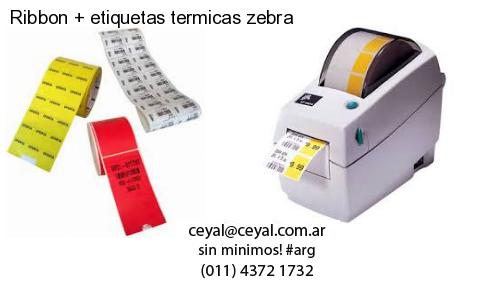 Ribbon   etiquetas termicas zebra