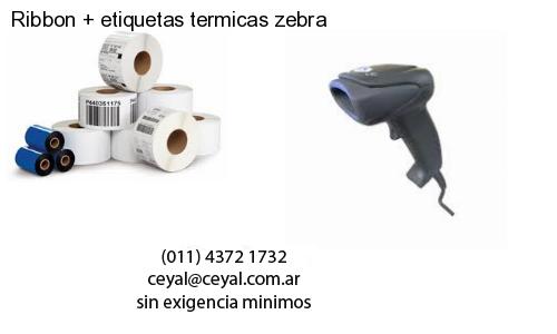 Ribbon   etiquetas termicas zebra