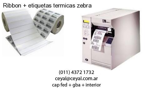 Ribbon   etiquetas termicas zebra