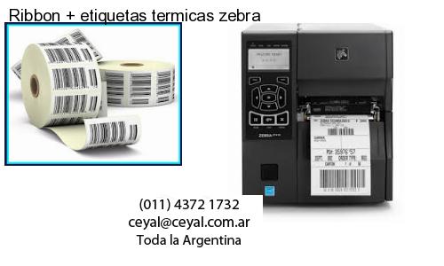 Ribbon   etiquetas termicas zebra