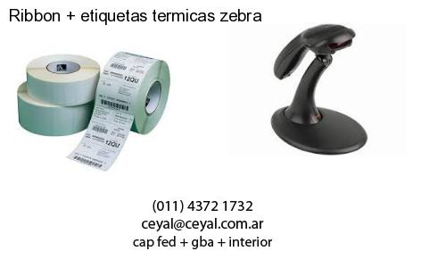 Ribbon   etiquetas termicas zebra