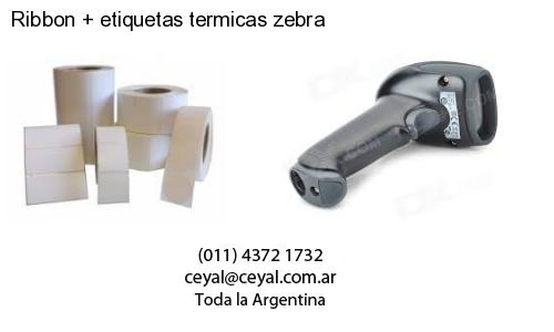 Ribbon   etiquetas termicas zebra