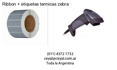 Ribbon   etiquetas termicas zebra