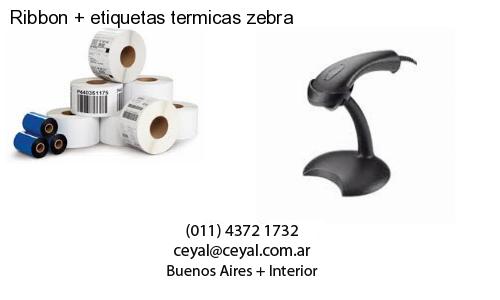 Ribbon etiquetas termicas zebra