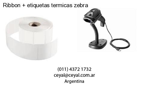 Ribbon   etiquetas termicas zebra