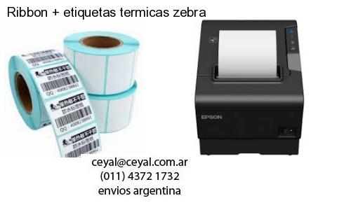 Ribbon   etiquetas termicas zebra