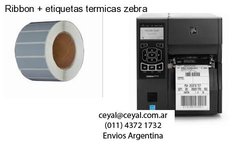 Ribbon   etiquetas termicas zebra