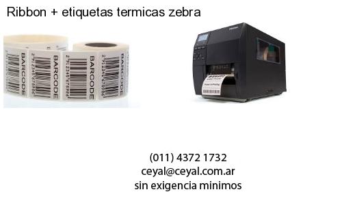 Ribbon   etiquetas termicas zebra