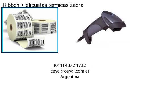 Ribbon   etiquetas termicas zebra