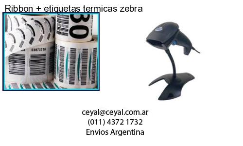 Ribbon   etiquetas termicas zebra