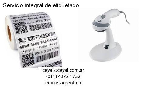 Servicio integral de etiquetado