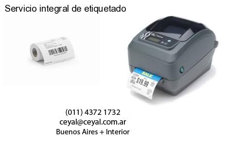 Servicio integral de etiquetado