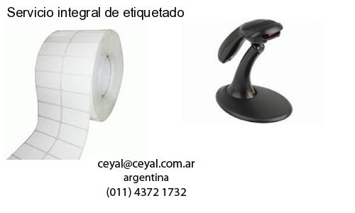 Servicio integral de etiquetado
