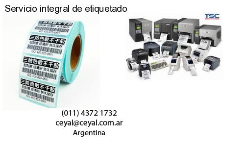 Servicio integral de etiquetado