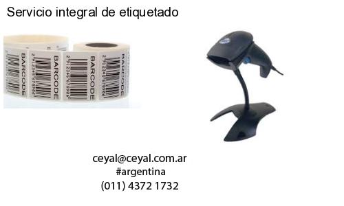 Servicio integral de etiquetado