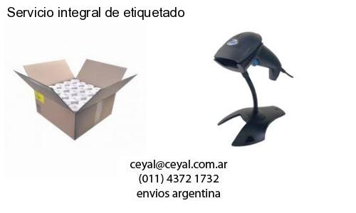 Servicio integral de etiquetado