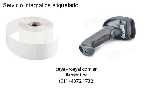 Servicio integral de etiquetado