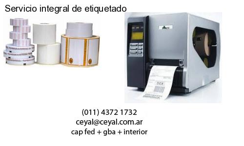 Servicio integral de etiquetado