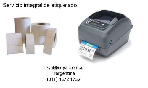 Servicio integral de etiquetado